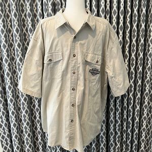 Harley Davidson buttondown